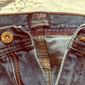 J Crew Sutton straight cut 34/30